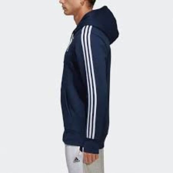ADIDAS Essential 3-Stripe Pullover Hoodie - Picture 10 of 10